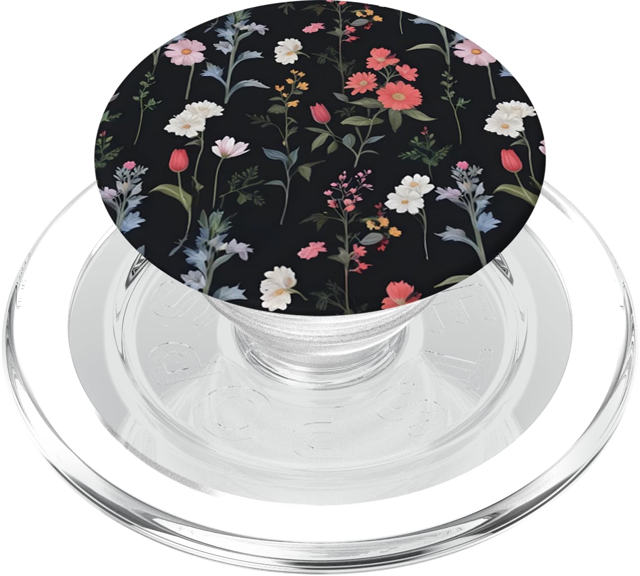 Mixed Floral Pattern Colorful Fowers PopSockets PopGrip for MagSafe