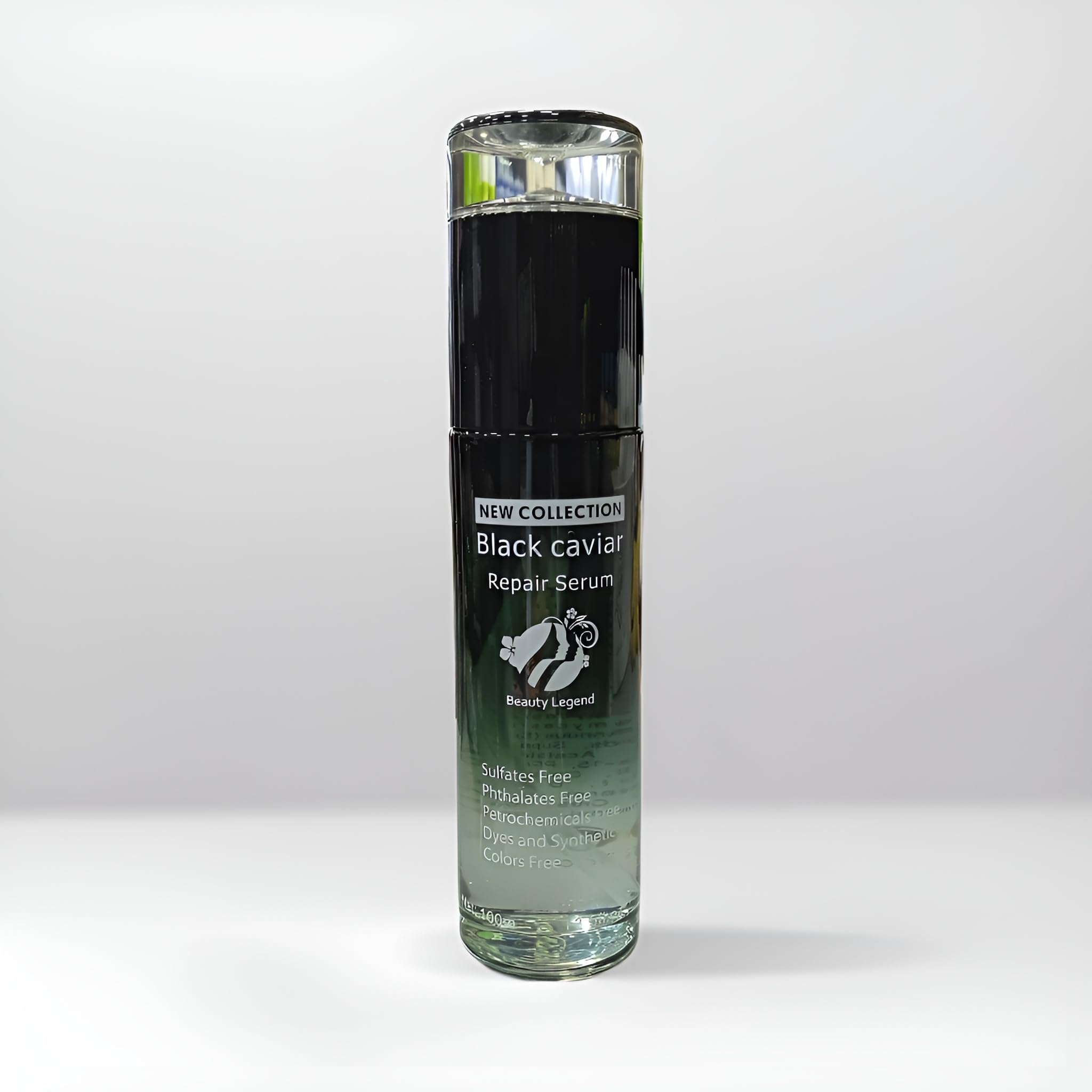 Black Caviar Hair repair and nourishment for damaged hair, often with black caviar extract as a key ingredients for soft and smooth and hydration Hair Repair Serum-3.5fl.oz/100ml.