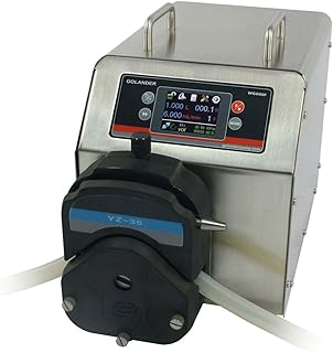 WG600F Intelligent Industrial Peristaltic Pump with Pump Head YZ35 (1 Channel), Flow Rate 0.01~13 L/min