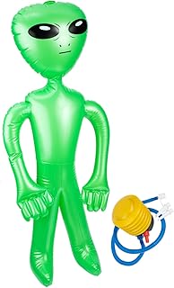 Alasum 1set Inflatable Alien Giant Balloons Summer Balloons Summer Toys for Kids Halloween Alien Inflates Inflatable Alien Dolls Alien Halloween Inflatable Decor Alien Inflatable Toys Man