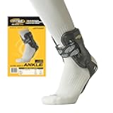 Ultra High-5 Ankle Support Brace – Everyday Stability Gear for Chronic Ankle Instability – Rigid Bilateral Shell, Boot-Ready Fit for Workers, Hikers, & Comfortable Support for Active Aging Adults - Large