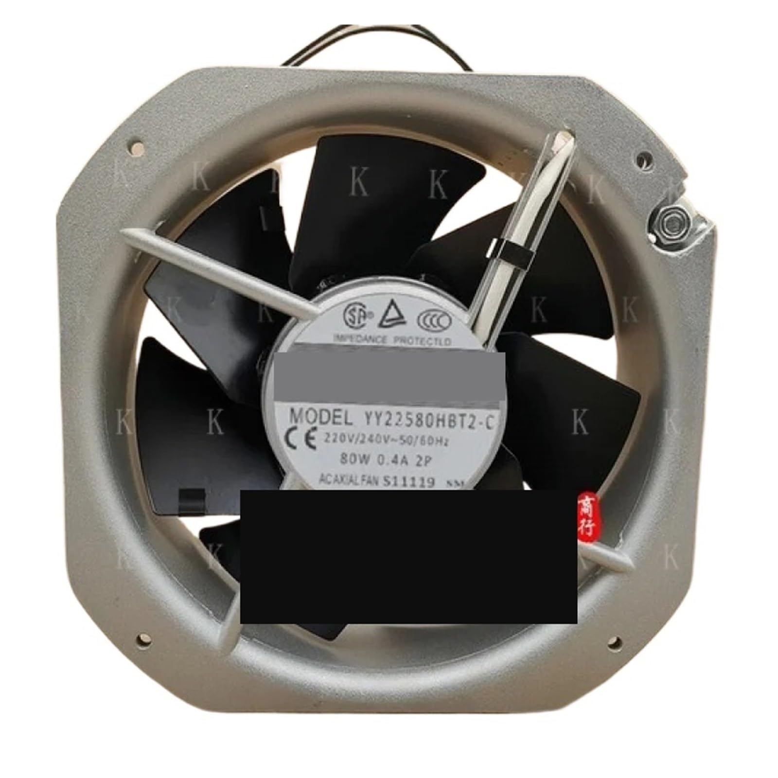 BRODEFUP Fan YY22580HBT2-C 22580 220V/240V 80W 0.4A Axial Cooling Fan