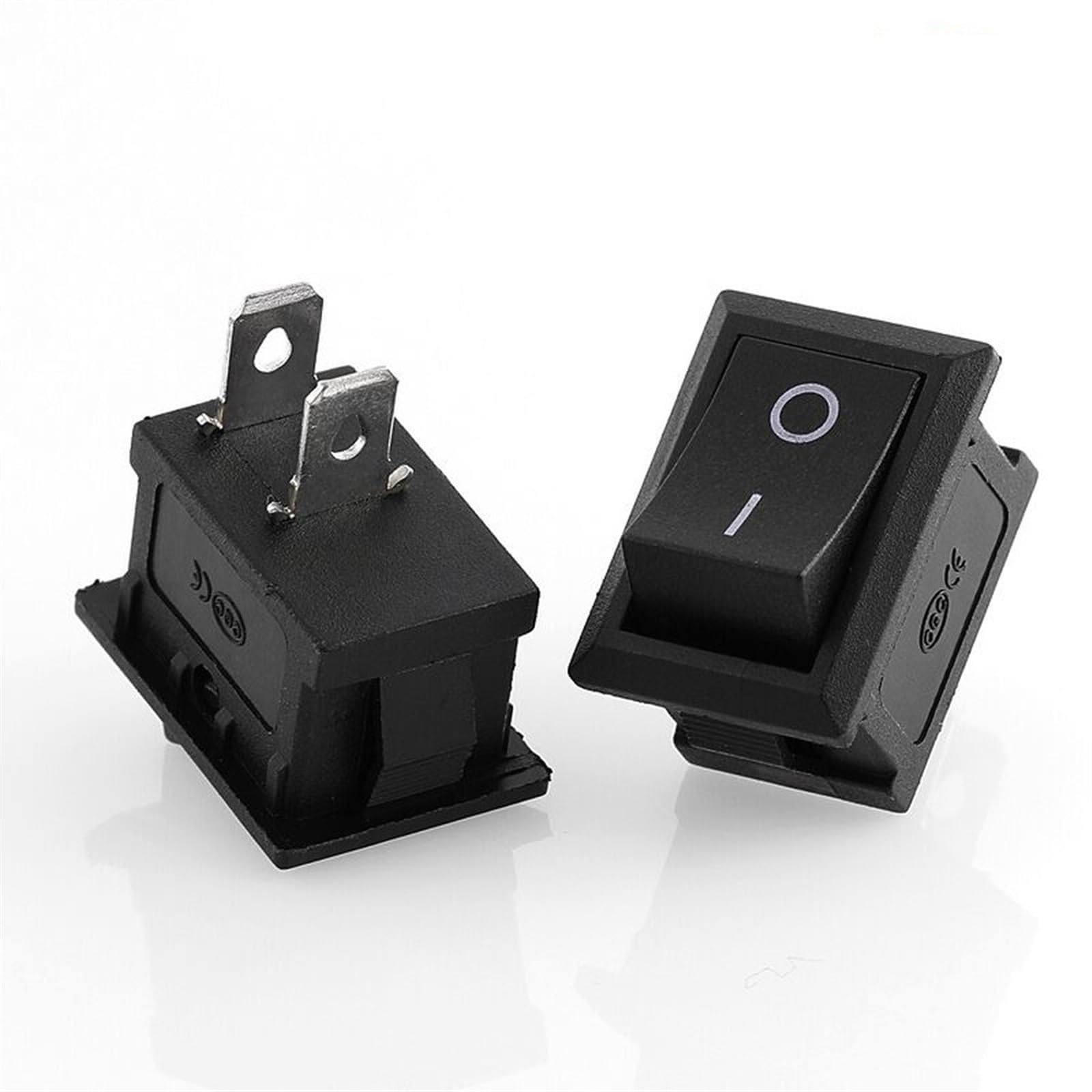 Kcd11 Rocker Switch Kcd1 Switch KCD11 10x15mm SPST ON/OFF Rocker Switch - 2-Pin Mini Toggle ...