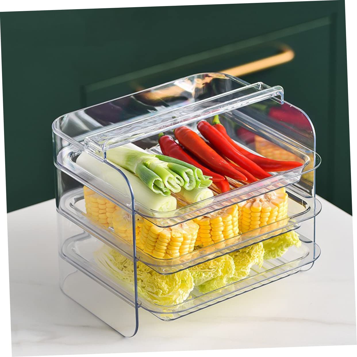 AUTSUPPL Food Tray Rack Dish Rack Hot Pot Dishes Holder Kitchen Holder Efficient Storage Easy to Clean