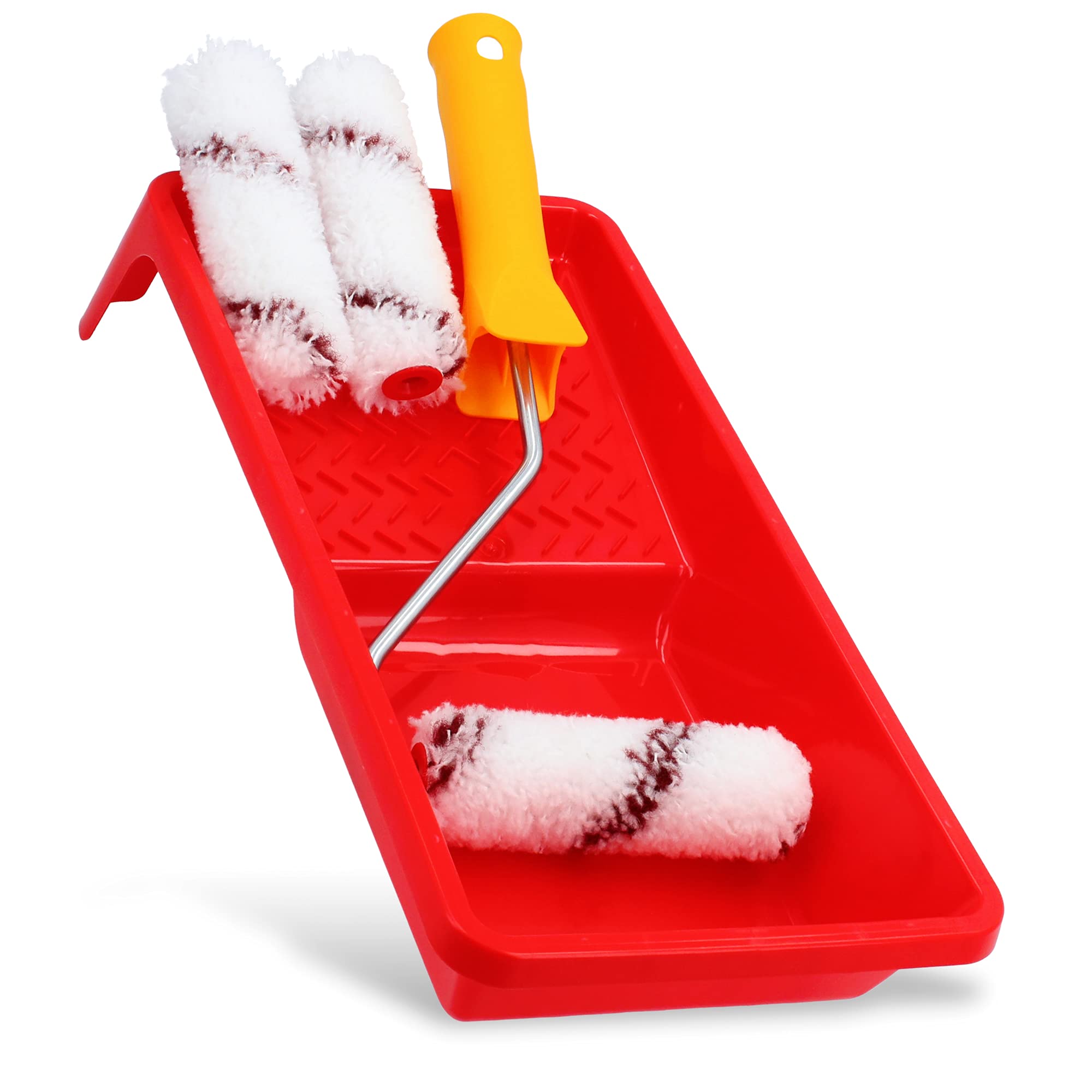 Lot De 2) 10,2 Cm Professional Bacs De Rouleau De Peinture Pour Papier