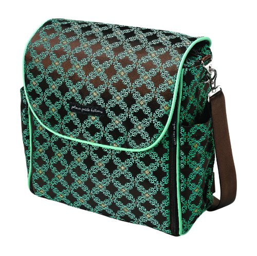 Image of Petunia Pickle Bottom Boxy Backpack Diaper Bag (Night Blooming Roll)