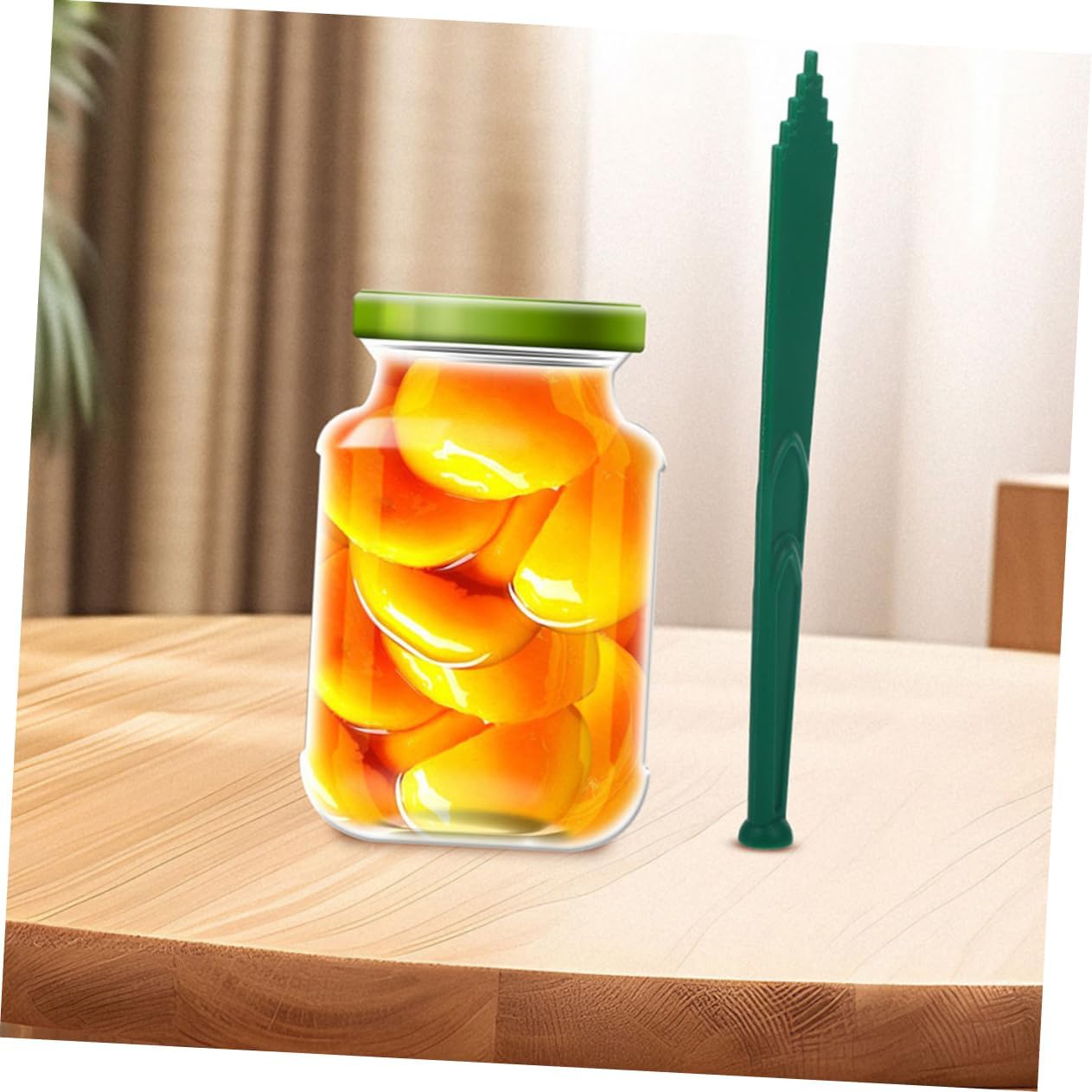 Hemobllo 2pcs Canning Bubble Removers Home Canning Tools for Accurate Debubbling and Measuring Canned Food Preparation