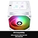 Thermalright Peerless Assassin 120 Digital ARGB White CPU Cooler, Dual Towers and Dual Fans Cooling, CPU Air Cooler, Digital Display Top Cover, 1850RPM+10%, for AM4/AM5,Intel LGA1851/1700, 5V ARGB Led gallery image