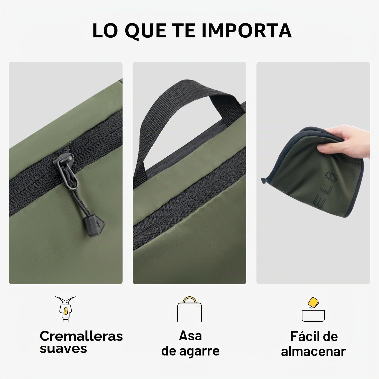 LEVEL8 6 Packing Cubes Extensibles Compresión Viaje Organizador Ropa Verde