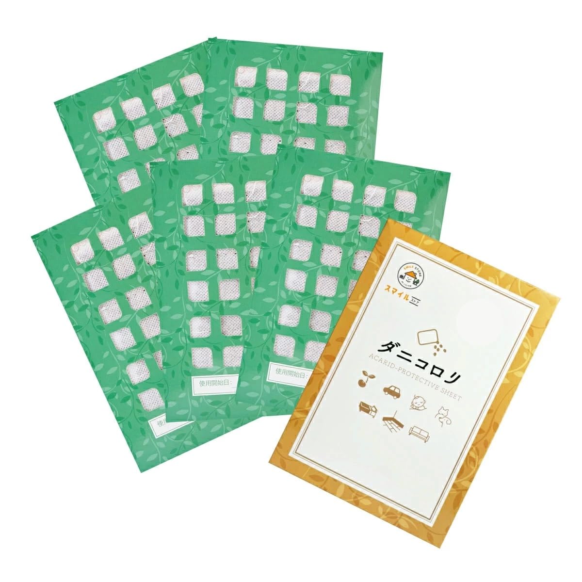 ダニコロリ　5枚 Amazon.co.jp: ダニコロリ ダニコロリシート 5枚入り だにころり