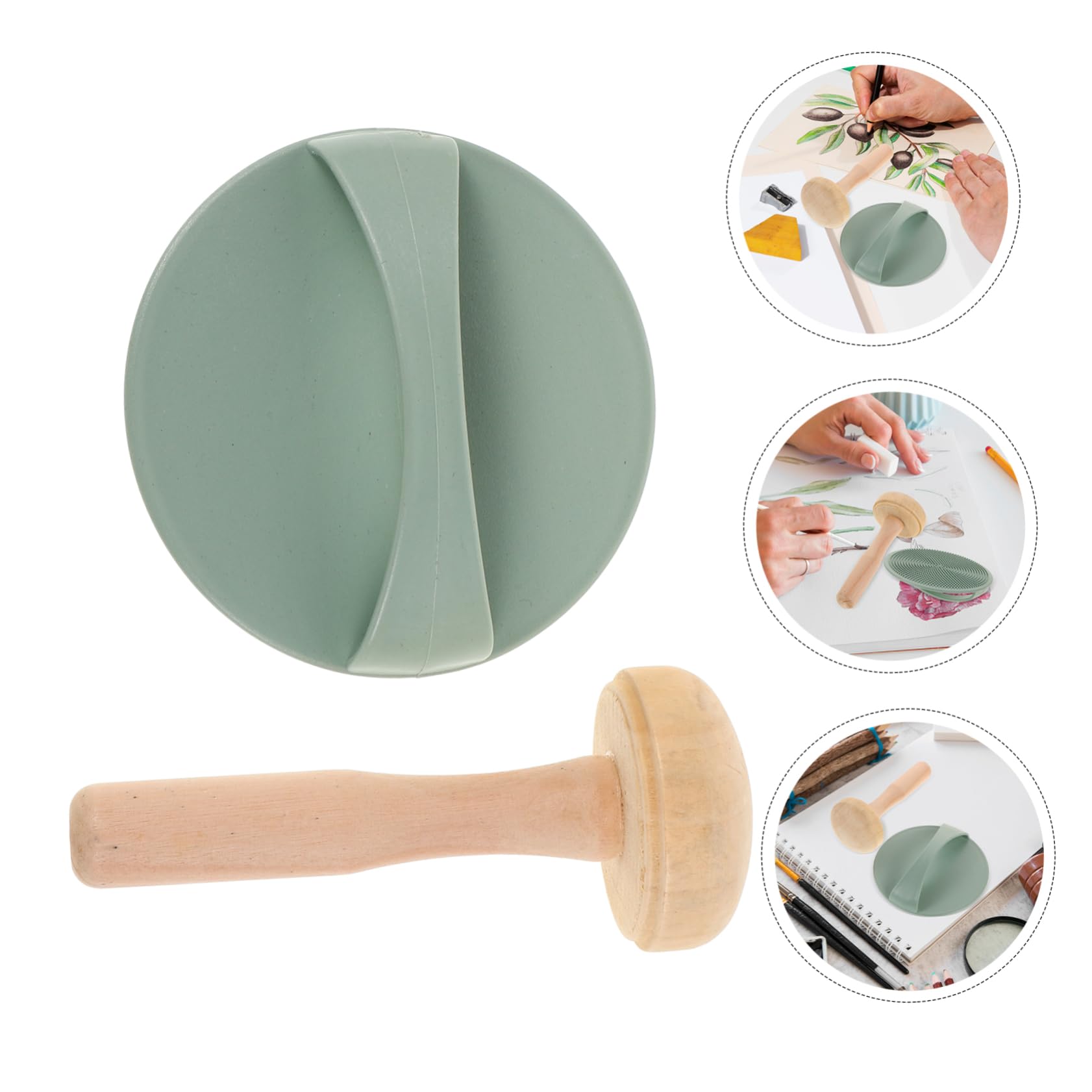 Anneome Set Completo per Incisione su Legno e Stampa Coltelli da Intaglio, Inchiostro Versatile e Accessori per Progetti Creativi e Fai-da-Te