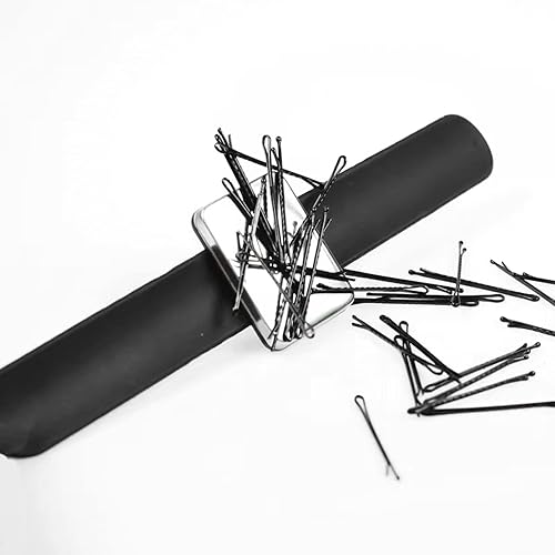 Miniatura 3 de Soporte magnético para pasadores de Bobby  Sujeta pasadores y clips de metal de fácil alcance  Herramientas de belleza  Soporte magnético para