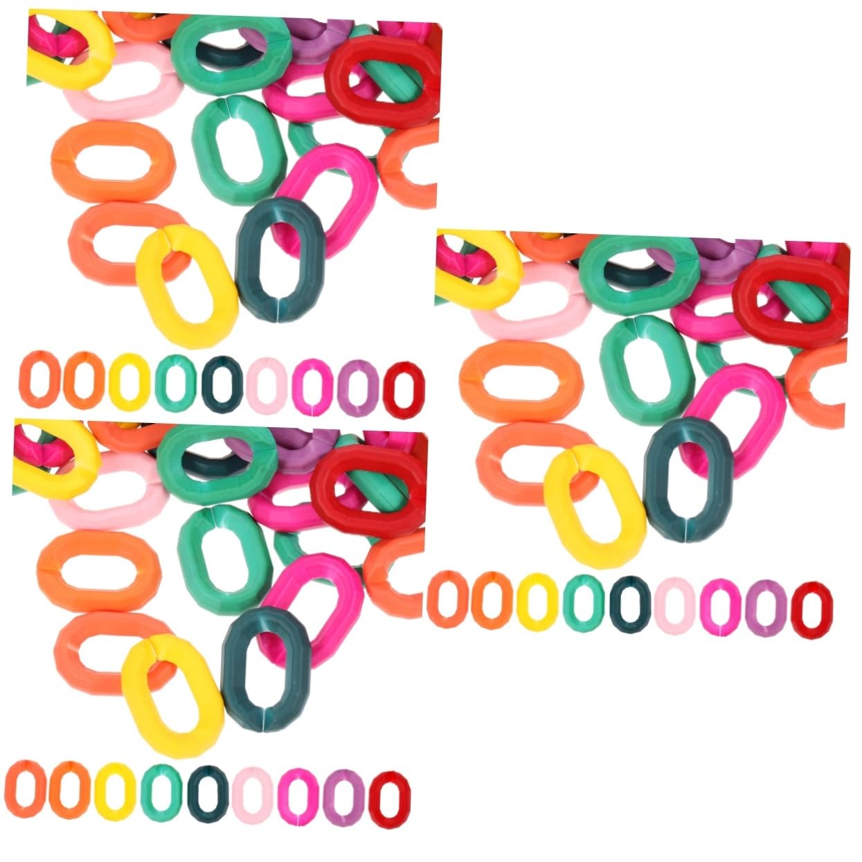Boucle de chaîne en acrylique pour réparer et créer facilement un cordon de lunettes
