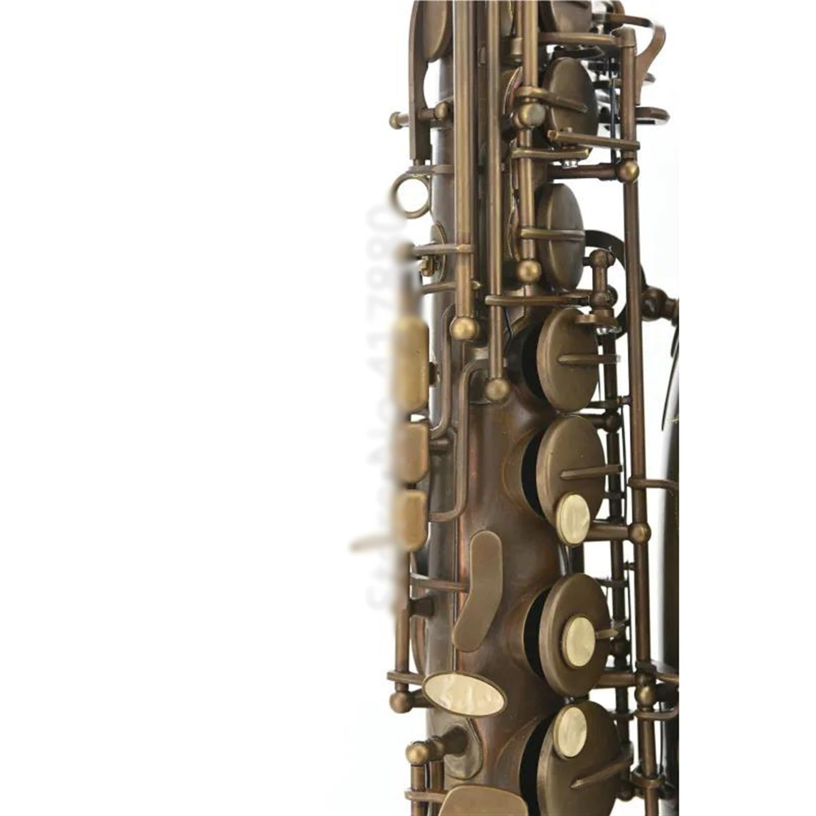 Saksofon Saksofon Altowy Nowy Mosiądz Antyczny Eb Tune E Płaski Saksofon Do Instrumentów Muzycznych Z Ustnikiem W Obudowie