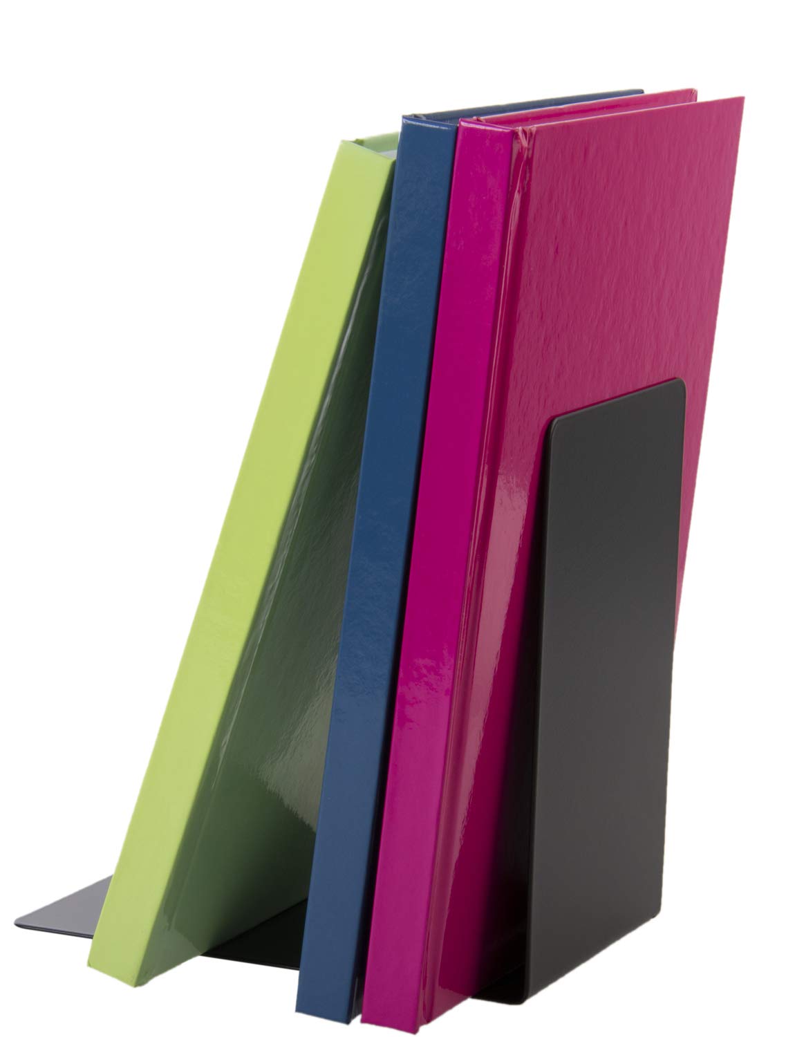Bookends 14 x 9 x 14 cm Set of 2 Black - Image 4