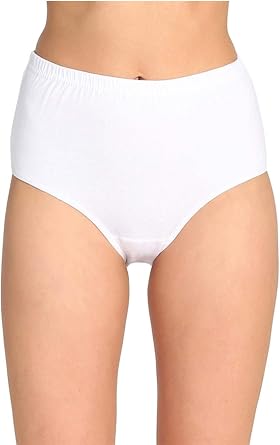 Tutku   Giyim Kad n Y ksek Bel Bato K lot 6l  Paket, Beyaz, 2XL