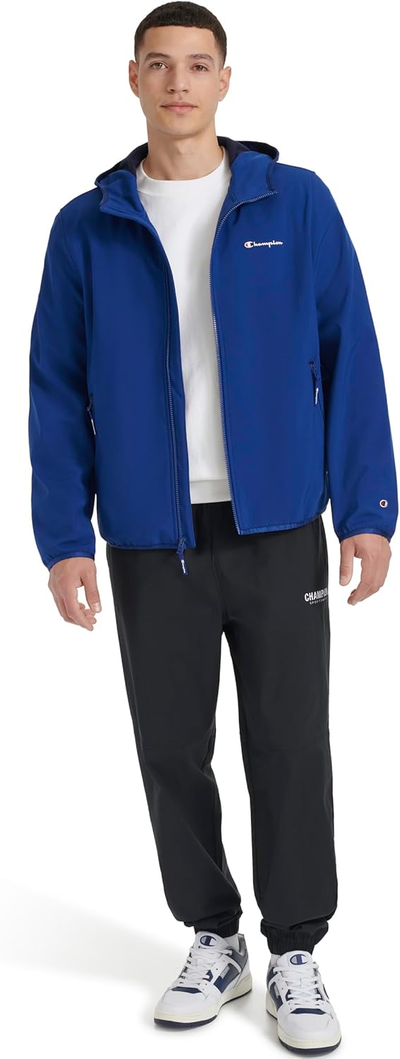 Champion Men's Lightweight Active Soft Shell Jacket With Hood - Image 2
