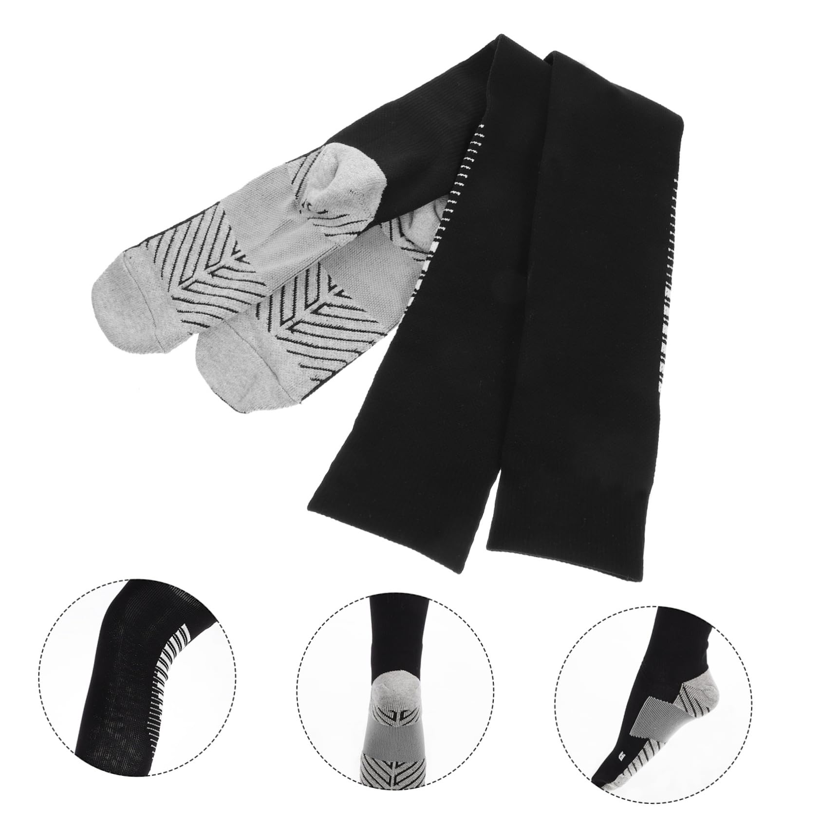 VANZACK Long Skiing Socks Thermal Ski Socks Non-slip Soft Comfortable for Winter Sports