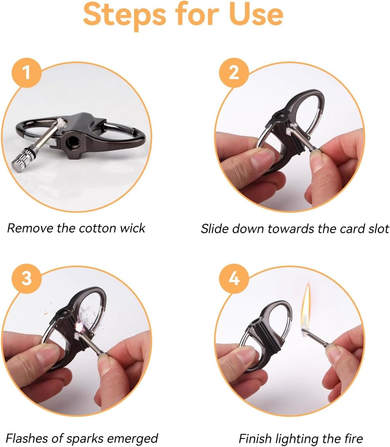 Forme De Voiture Porte-clés Briquet Avec Lampe De Poche Coupe-Vent En Métal USB Light Keychain (Black