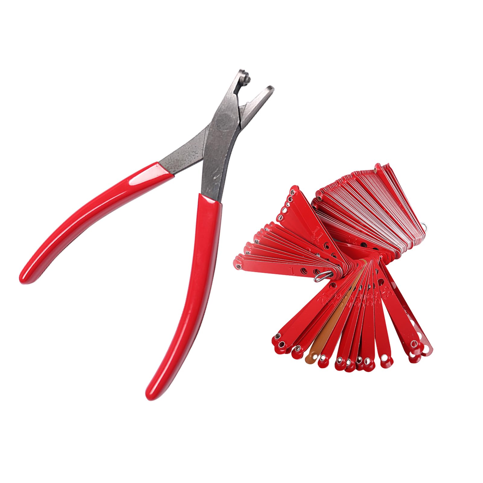 GERMODI Chicken Leg Band Pliers chicken leg bands Leg Band Application Pliers For Poultry Chickens Ducks Quails Turkey Adjustable 3-speed size 20mm 15mm 10mm