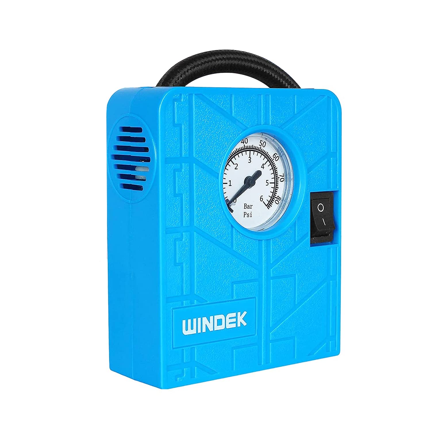 WINDEK 1500 Tyre Inflator With Compact Design, Inbuilt Gauge Fast