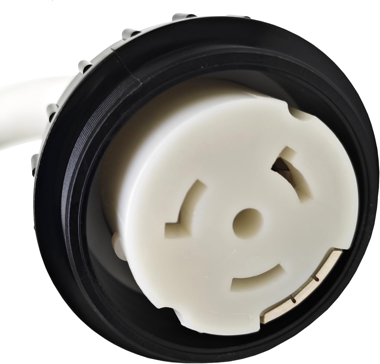 Parkworld Marine Shore Power Extension Cord 50 AMP, Marine 50amp Shore Power Cord, NEMA SS2-50 Male to Female 50A 125V/250V White (50FT)