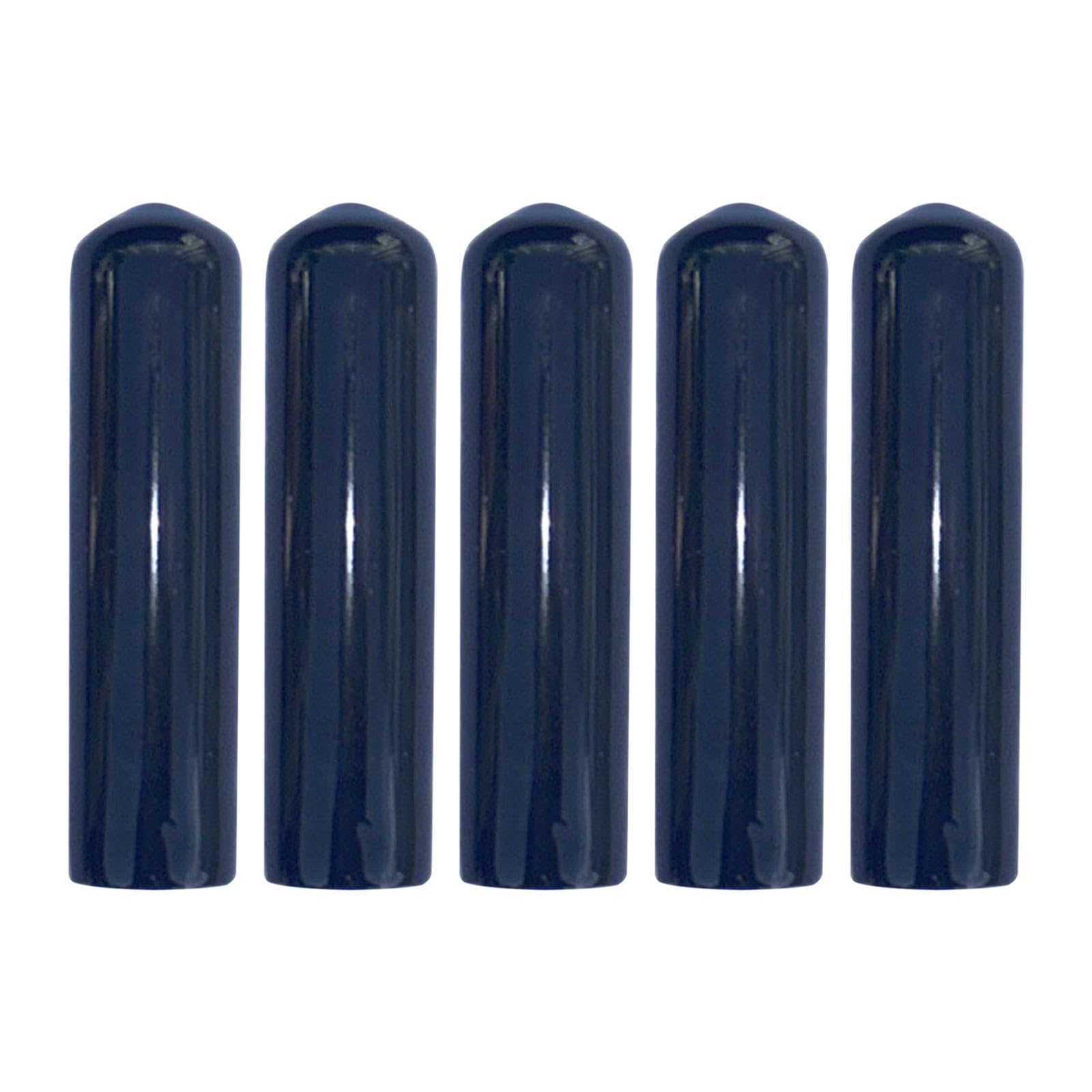 MERISHOPP 5pcs 10mm Pool Cue Tip Covers – Snooker Billiards Cue Tip Protectors | Soft End Caps for Cue Stick | Cue Accessories for Travel & Storage-image-46