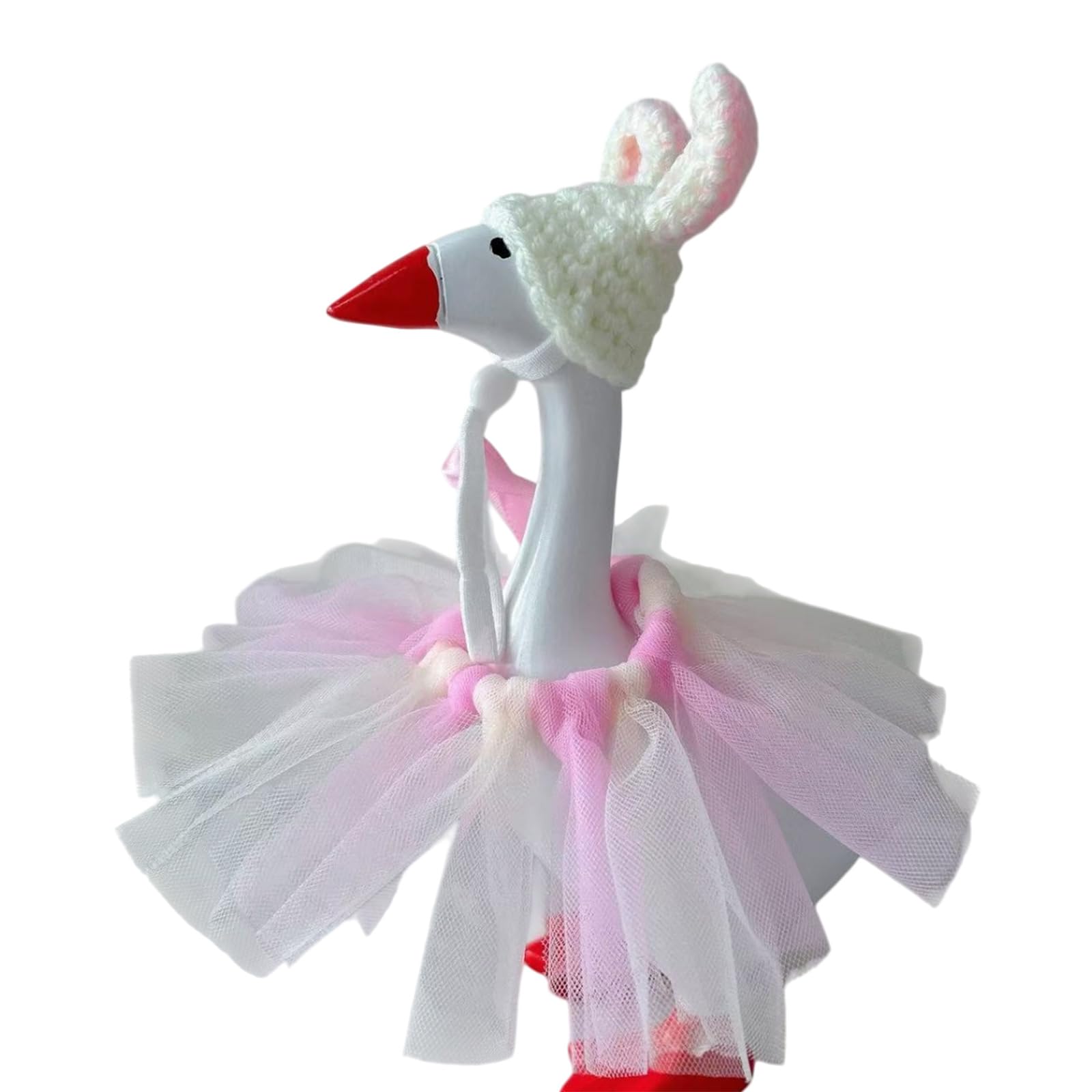 Kangnice Multipurpose Polyester Geese Suit for Easter and Seasonal Indoor and Exterior Decoration Festival PartiesSupplies Porch Outfit