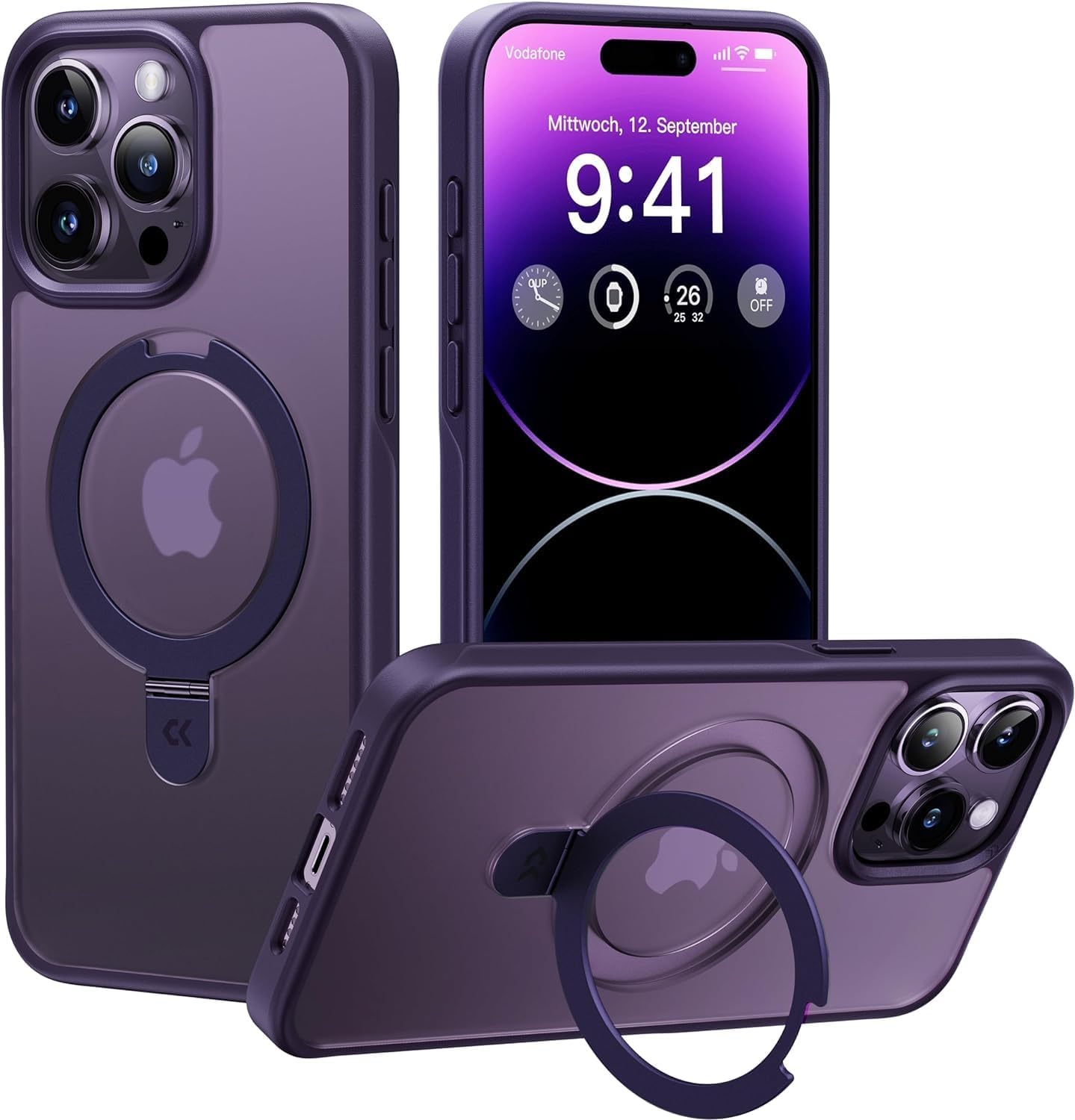 CASEKOO 2024 NEW Magic Stand for iPhone 14 Pro Case for MagSafe