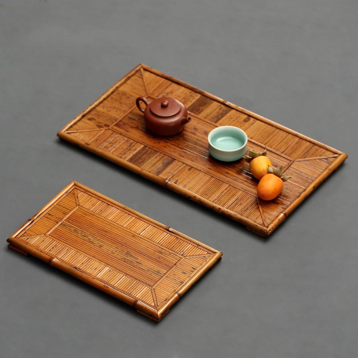 CKKNILV Tea Set Home Living Room Reception Tea Tray Tea Tray, Storage Tray Tea Tray Dry Tea Set Tea Tray Chinese Tea Set(S) (One Color S)