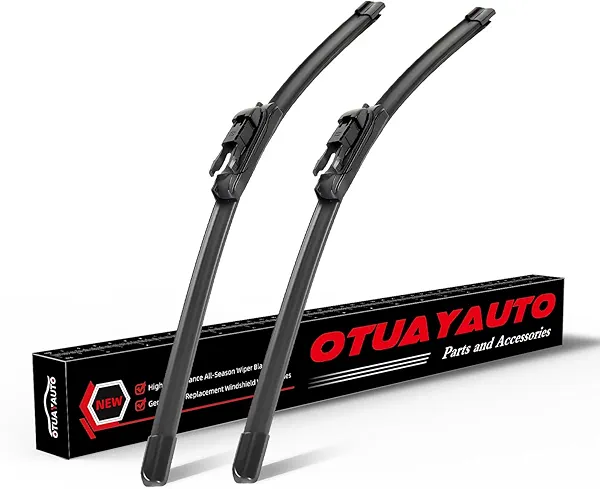 OTUAYAUTO Premium Windshield Wiper Blades - Replacement for Chevy Avalanche Silverado Tahoe Suburban 2007-2013 GMC Sierra Yukon - Precision Fit All-Weather Performance Pinch Tab - 22"+22" (Pack of 2)
