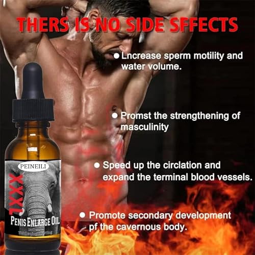 Peineili Xxxl Large Size Oil Enlarge And Permanent Thickening Growth Men Energy Massage Essential Oil For Sex thumb #3