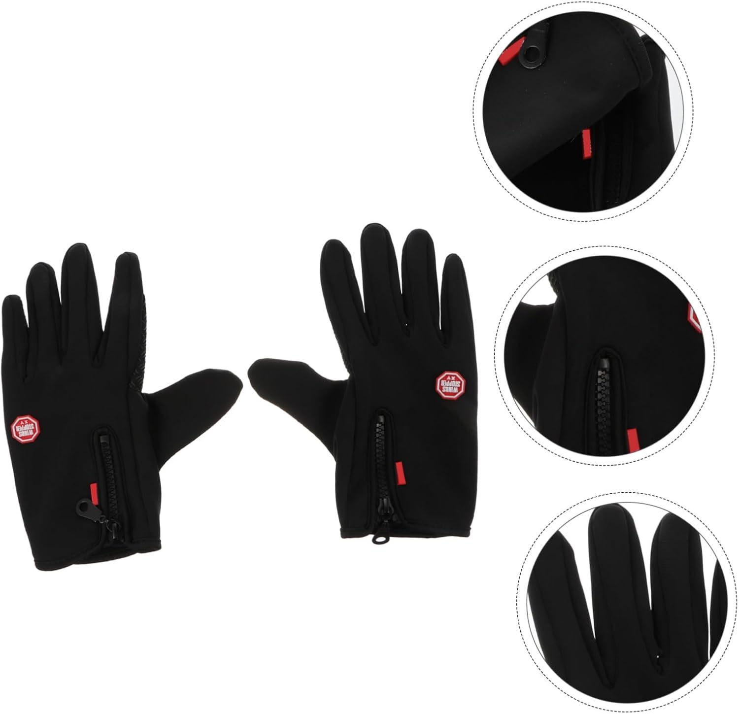 Windproof Winter Gloves for Outdoor Cycling and Hiking Cold Resistant Touchscreen Gloves with Grip for Men and Women