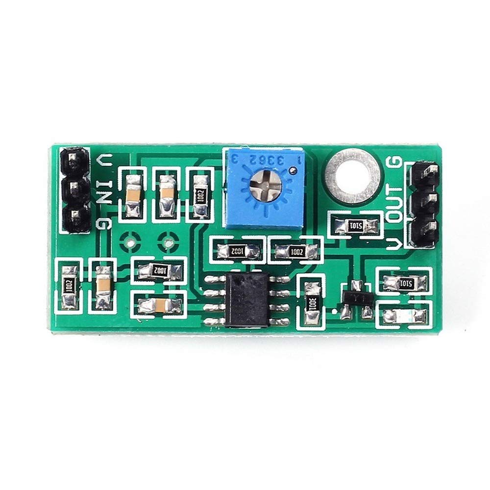 Modulo Comparatore, LM393 3.5-24V Tensione Ad Alto Livello Uscita Analogico Comparatore Controllo con Indicatore LED