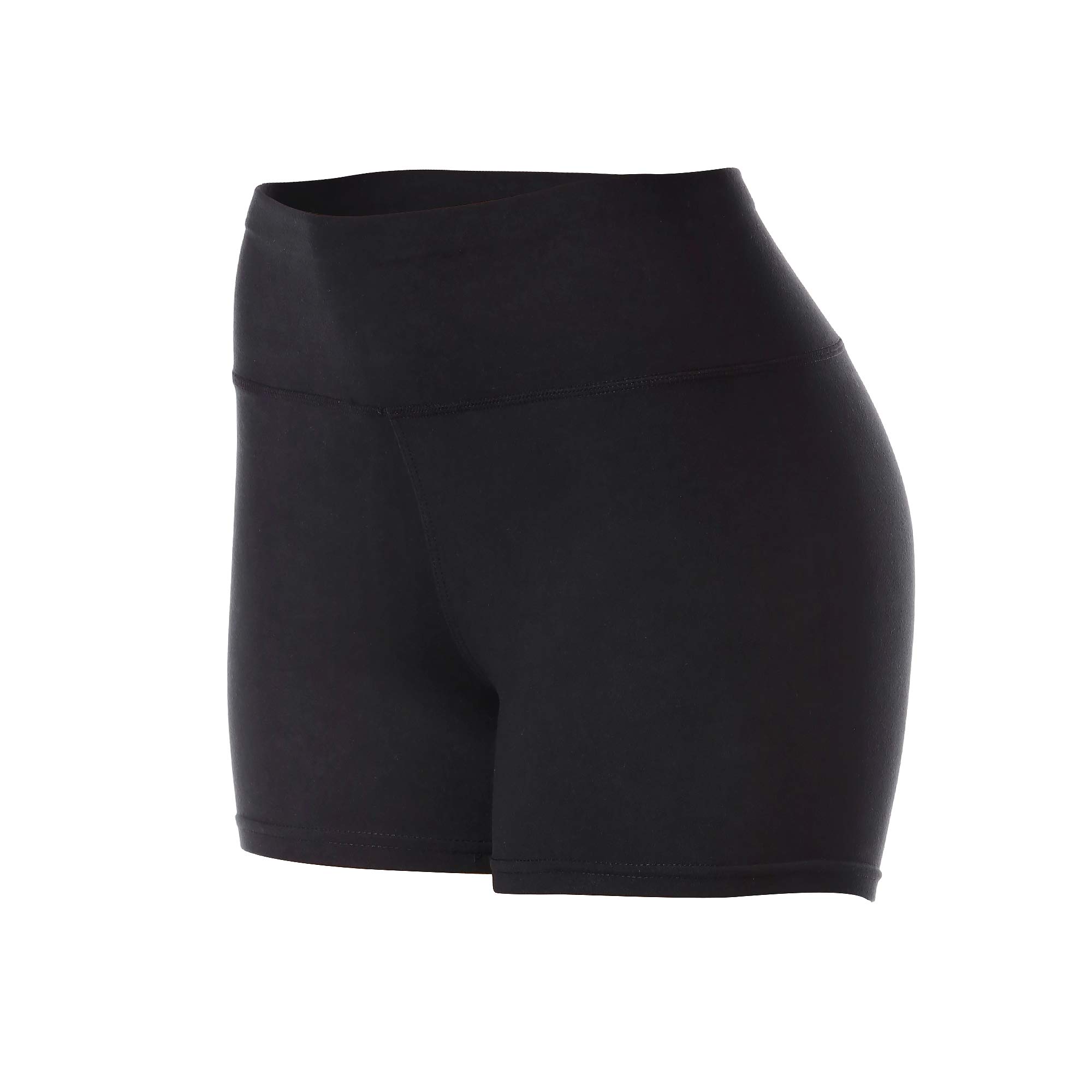 VALINNA Women's Spandex Workout Yoga Athletic Running Dance Gym Pro Shorts High Waist Cheerleader Volleyball Short Pants