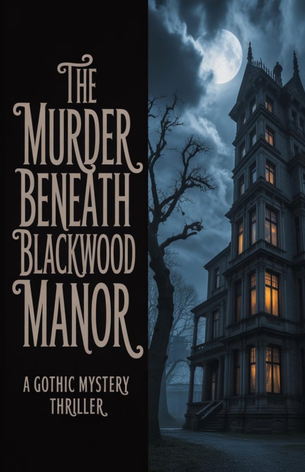 The Murder Beneath Blackwood Manor: A Gothic Mystery Thriller