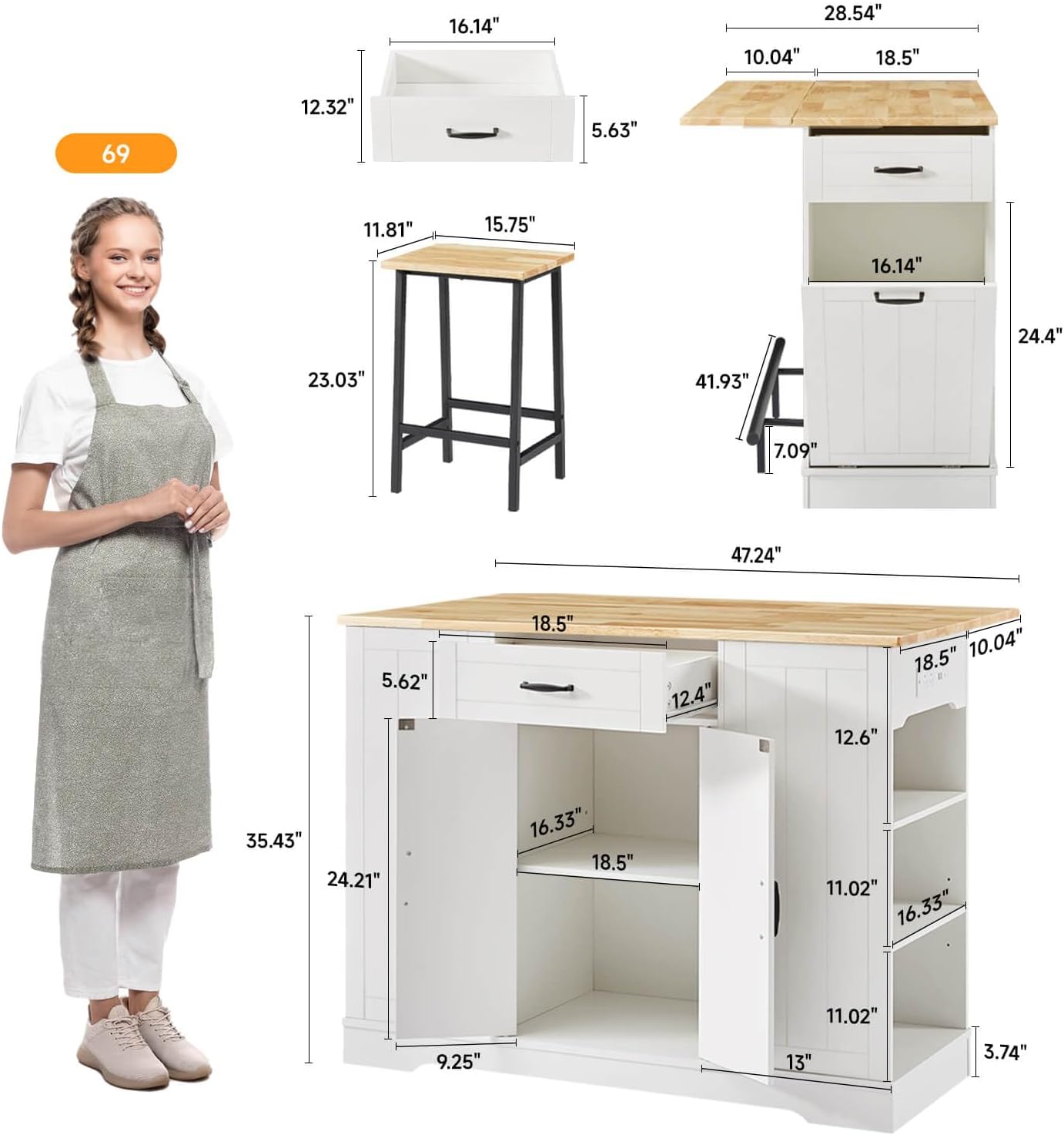 Fritz Hansen 木製ラック 引き出し式 FRITZ Fritz Fritz Hansen 木製