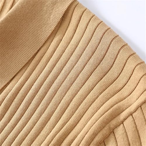 Men Breathable Soft Classic Short Sleeved Solid Color Stylish Casual Jumper3