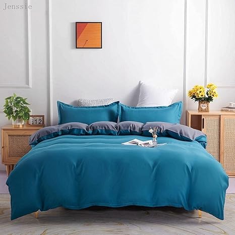 Amazon Cljkjds ソリッドカラー寝具セットシングルベッドダブルベッド家庭用羽毛布団カバーイエローブルーネイビーピンクベッドシートセットテキスタイル Bed Sheet Color Blue Grey Size Double 180x2 4pcs 寝具カバーセット オンライン通販 Amazon Cljkjds ソリッドカラー寝具セットシングルベッドダブルベッド家庭用羽毛布団カバーイエローブルーネイビーピンクベッドシートセットテキスタイル Bed Sheet Color Blue Grey Size Double 180x2 4pcs 寝具カバーセット オンライン通販