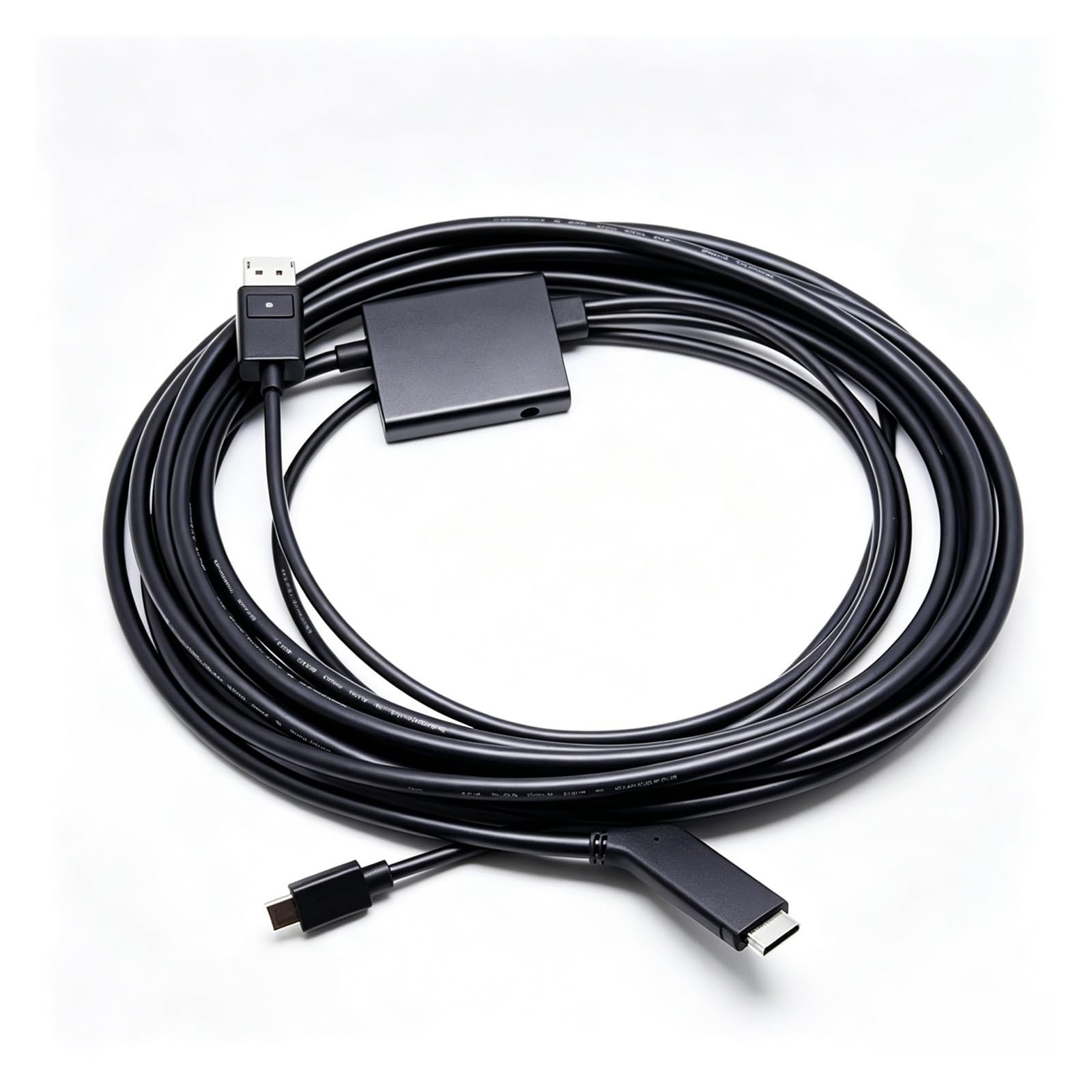Quixpszto 6M VR Headset Cable, Low-Latency Anti-Interference High-Definition Data Transmission Cord,Compatible For HP Reverb G2 Virtual Reality Gaming Headset Accessories