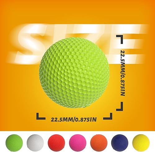 Miniatura 2 de EKIND - Bolas de munición de repuesto a granel de 50 rondas compatibles con Nerf Rival Blaster Series