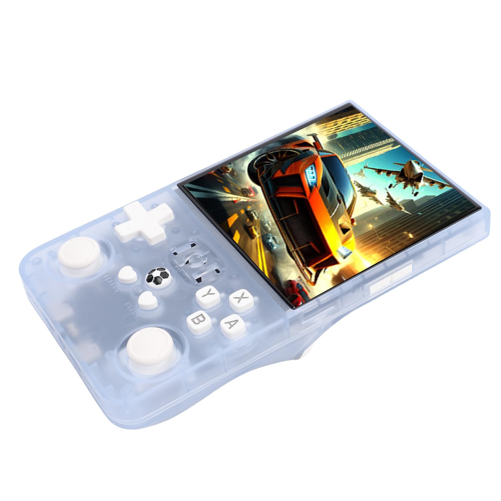 POENVFPO Console di gioco portatile retrò migliorata doppi joystick oltre 60 emulatori lettore di gioco portatile per giocatori retrò (BLUE)