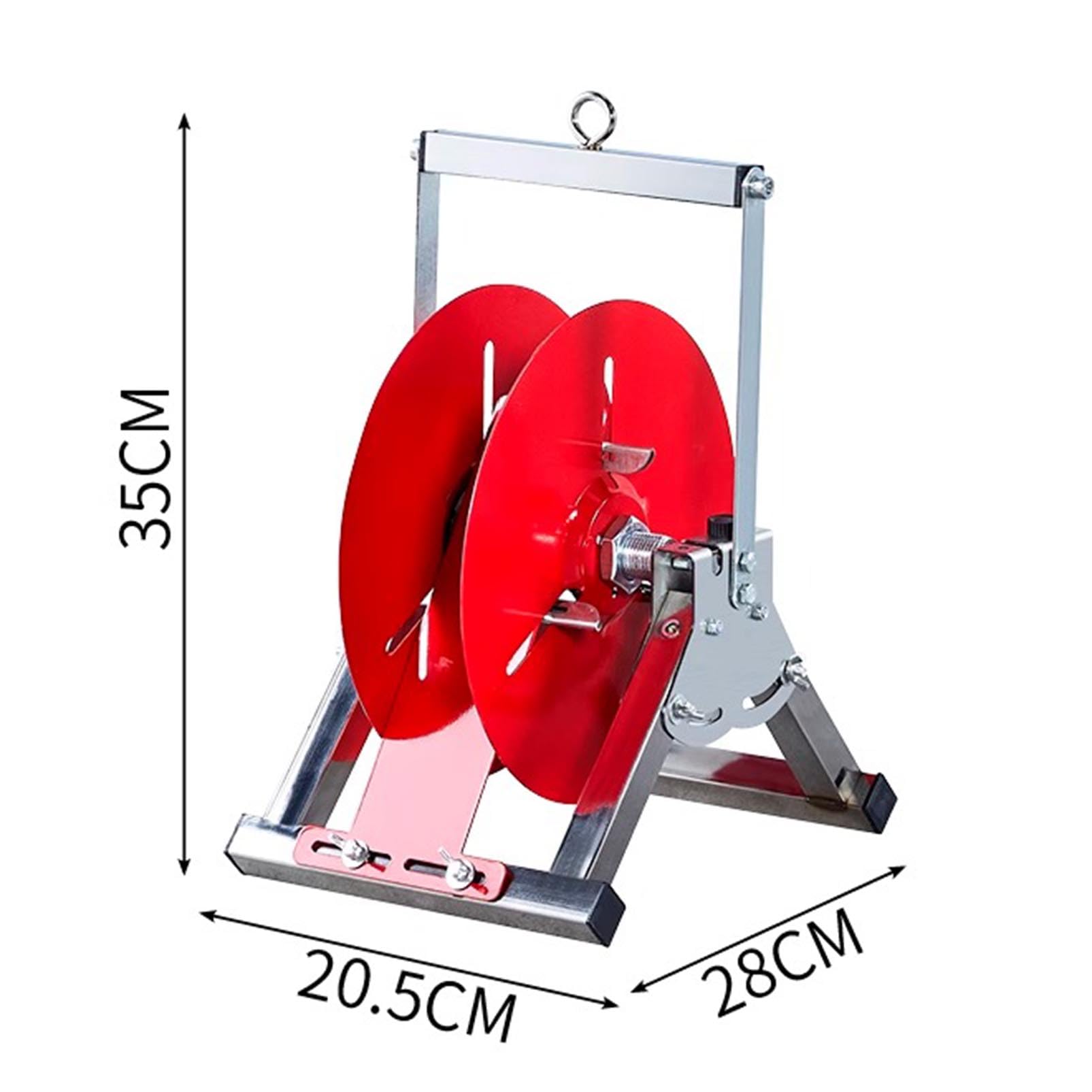 Genérico Dispensador de Carrete de Alambre Resistente, Soporte de Carrete de Cable de extensión, Soporte de Carrete de Alambre, Carrete Ajustable del Almacenamiento del Cable eléctrico