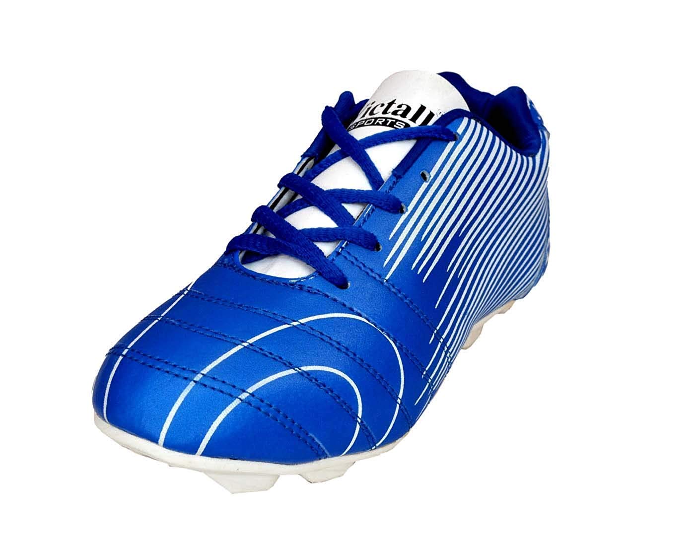 Victall Sports Zaffa Boy's PU Blue Football Shoe -9 India/UK-picture-21