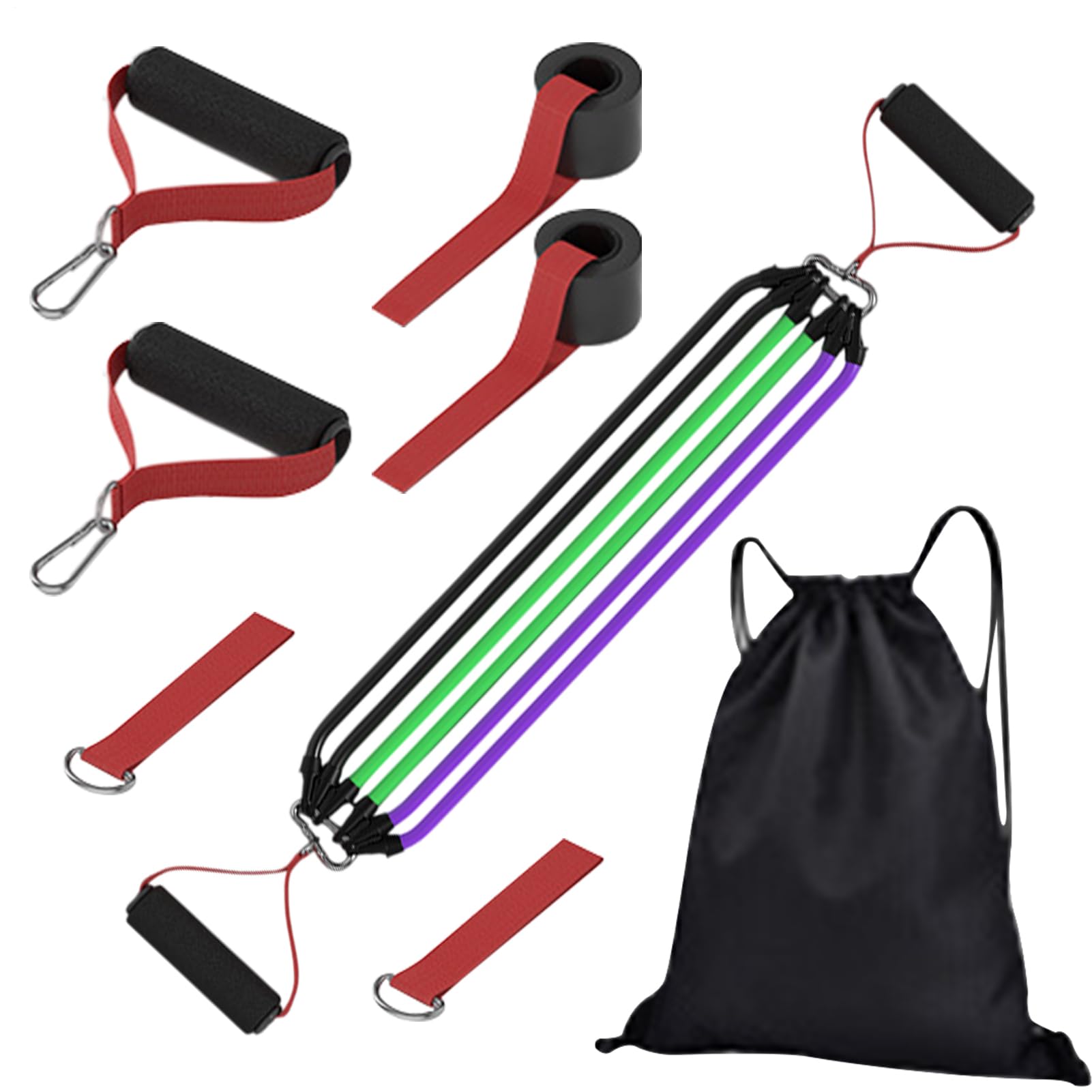 Bandes de résistance set pour entraînement de la forme physique - 8