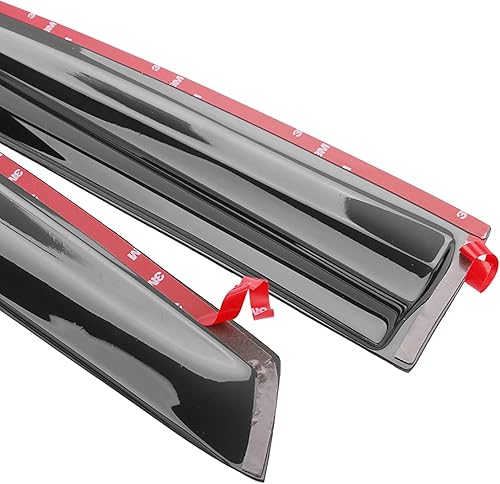 Miniatura 8 de EVPROXP - Visera de protección contra la lluvia compatible con Civic Sedan 2006-2011 de 4 puertas, deflector de ventilación de ventana lateral,