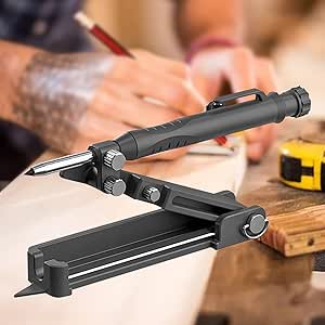 MSFE herramienta de trazado multifunción,herramienta de trazado para  carpintería con 6 recambios,herramienta de trazado de aleación de aluminio  con lápiz de orificio profundo,para Construcción,Dibujo : Amazon.es:  Bricolaje y herramientas