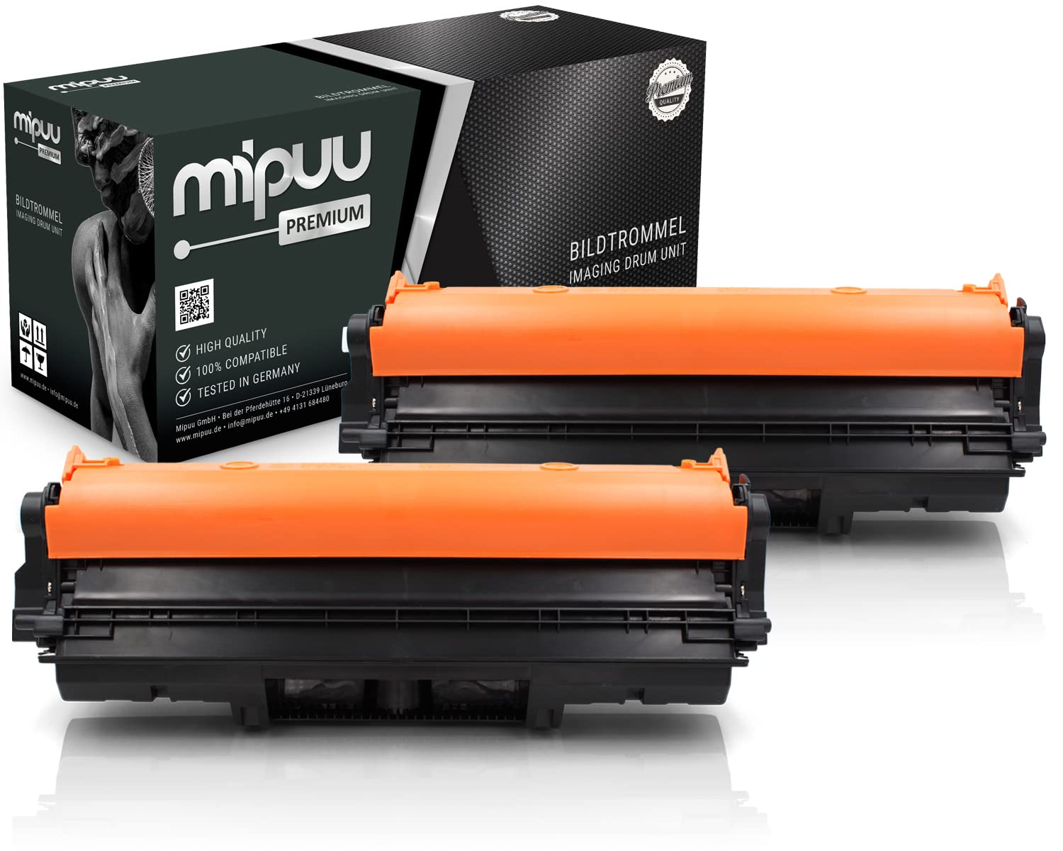 Mipuu Drum Compatible with HP CE314A 126A for Color Laserjet Pro MFP M176n M175nw, CP1012 CP1025 CP1025nw, Pro 100 MFP M175nw M175a M175-2 Set