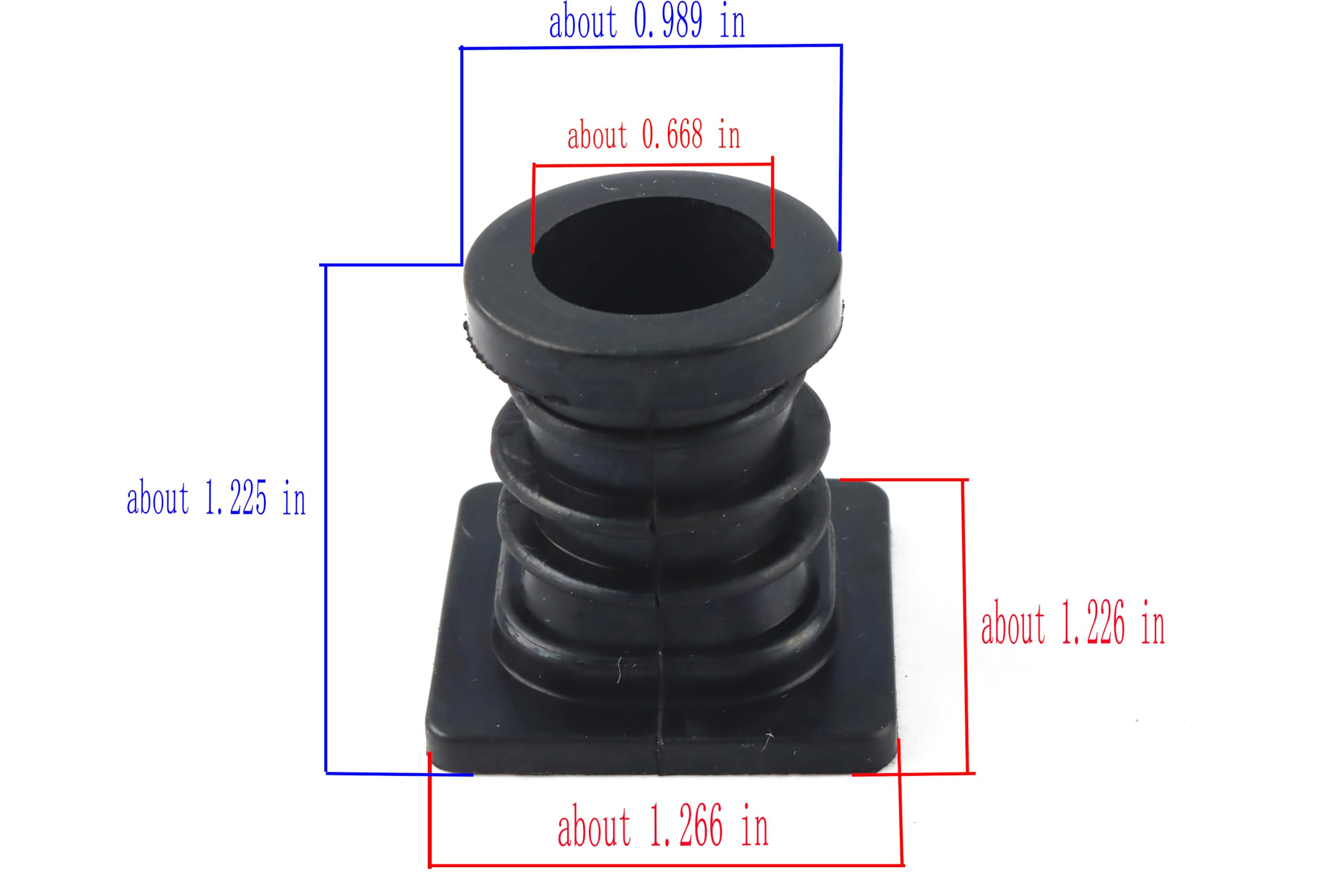 Amazon.com: WFCYQ Rubber Carburetor Boot Intake Connector # 9383b