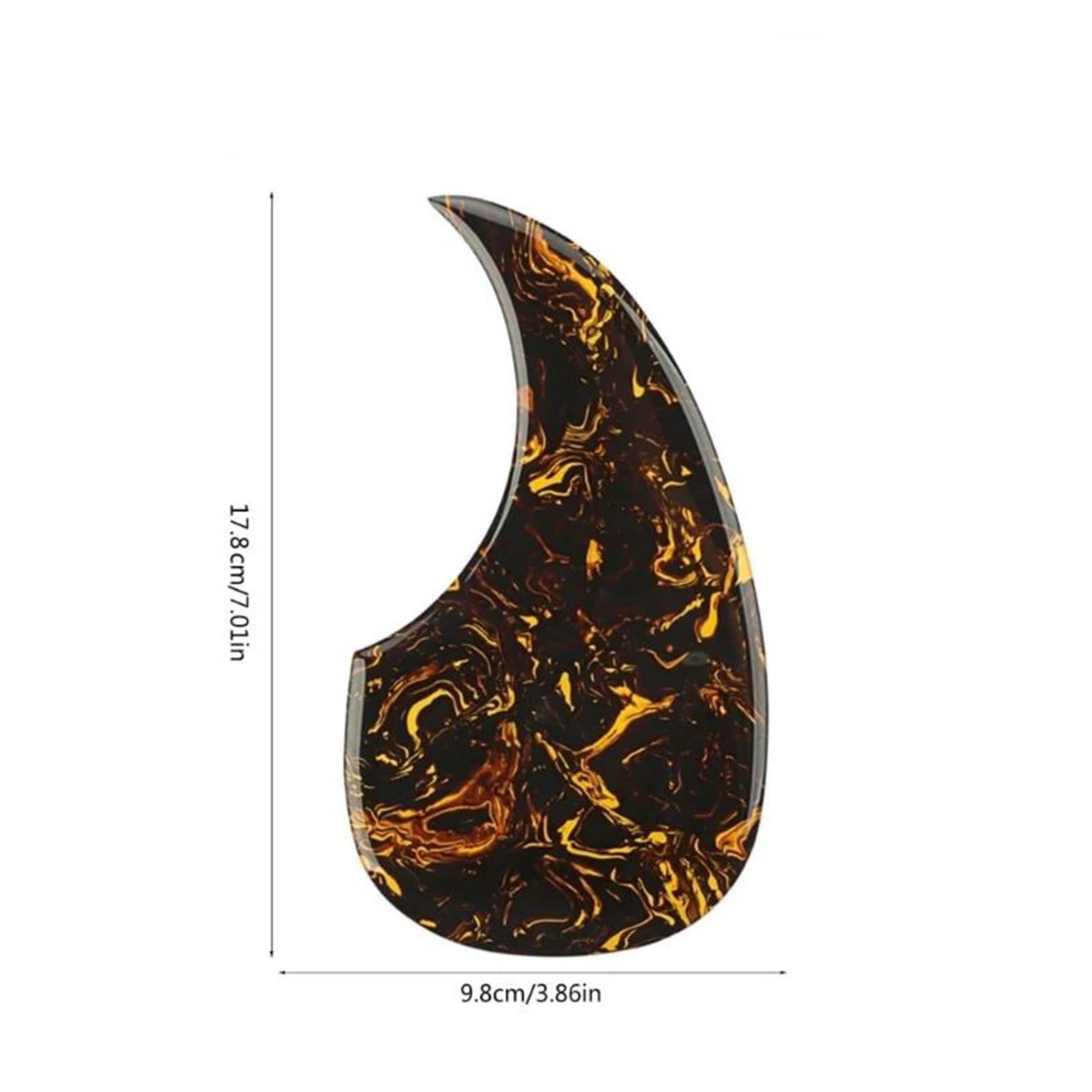 Pickguard Gitary Elektrycznej Osłona gitarowa PVC samoprzylepna Osłona gitary akustycznej Akcesoria do instrumentów muzycznych